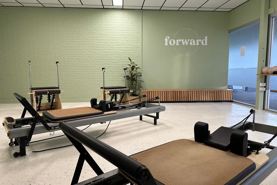 Forward Health Sandstone Point reformer pilates studio