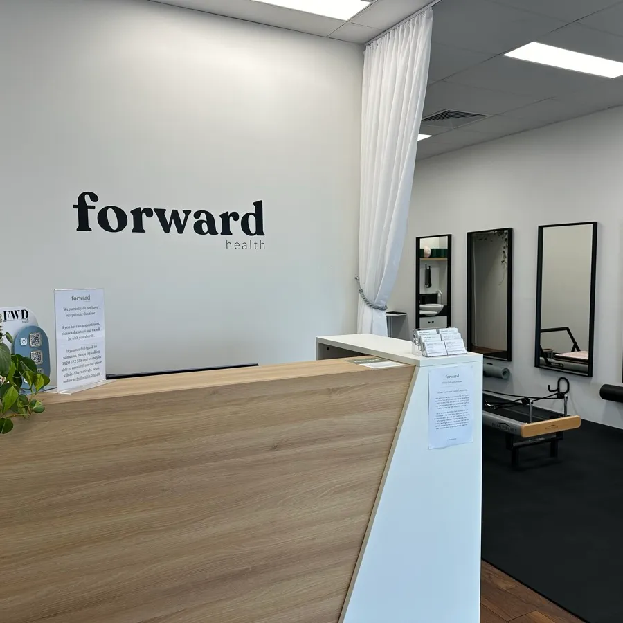Forward Health Sandstone Point clinic exterior, five minutes over the bridge from Bribie Island
