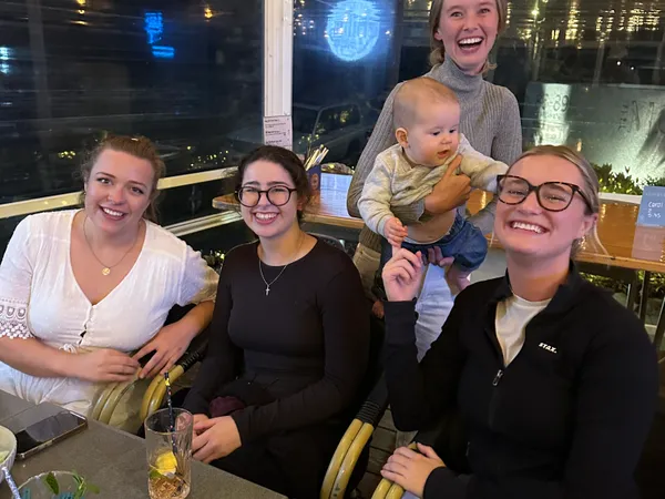 Forward Health team out together