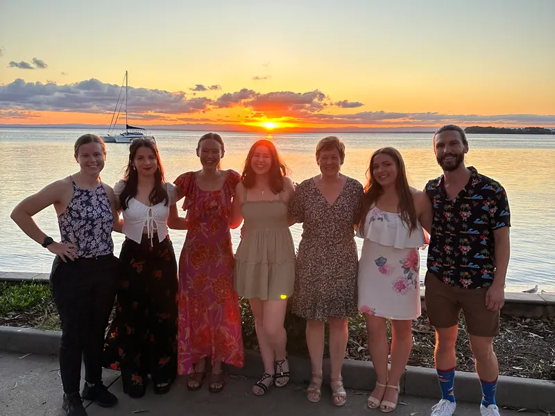 Sunset team trip.